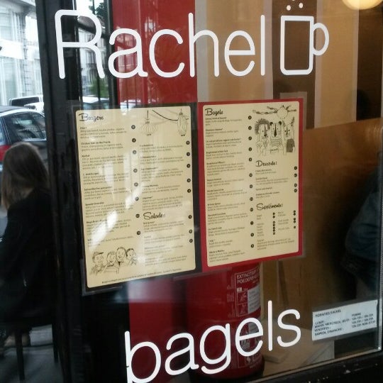 รูปภาพถ่ายที่ Rachel - Bagels &amp; Burgers โดย Mark เมื่อ 5/24/2014