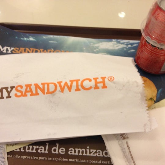 Photo taken at My Sandwich by Marcelo B. on 10/2/2012