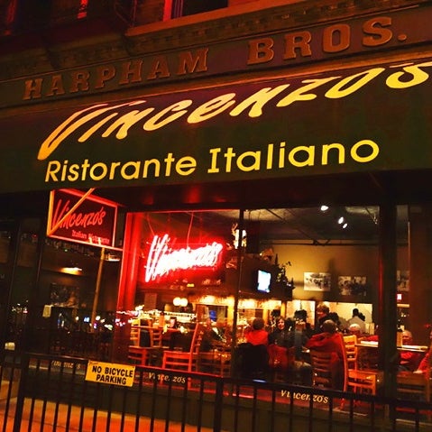 Photo taken at Vincenzo&#39;s Ristorante by Vincent C. on 11/19/2012