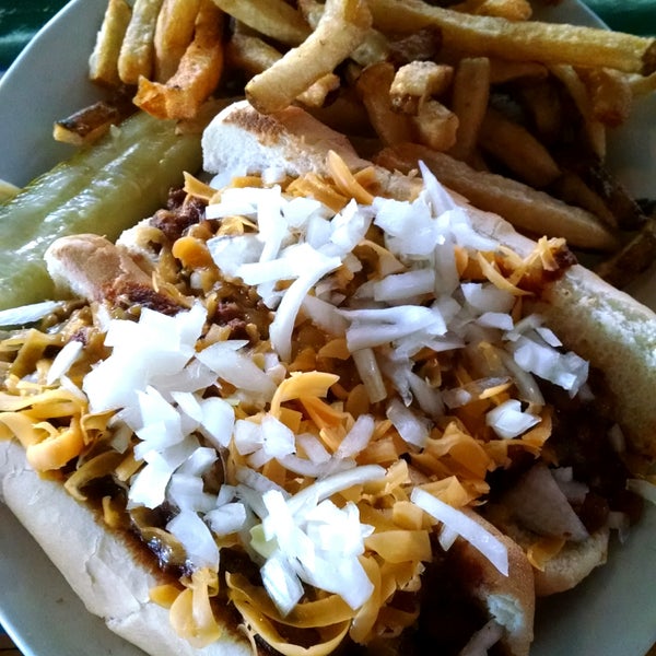 Chili Cheese Dogs on special this week.