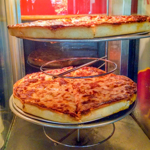 SIFF Patrons - Check out our hot and ready cheese and meat pizza slices for here or to go before all SIFF films. Only $4.00!