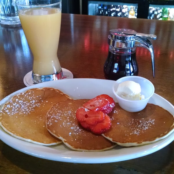 Strawberry Buttermilk Pancakes are this week's breakfast special. Served until 2 PM.