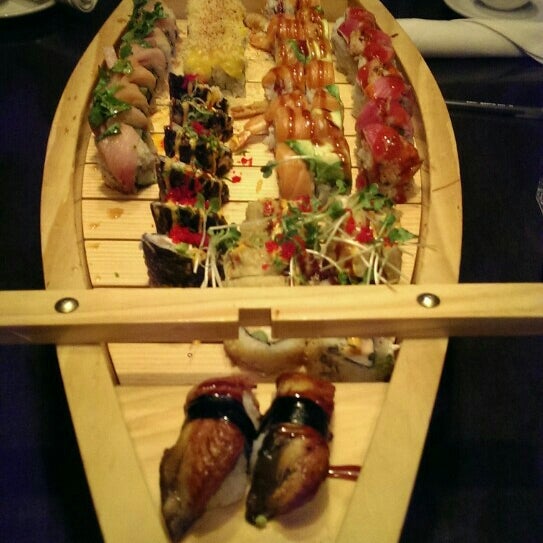 Photo taken at Sushi Hai by Katie H. on 2/28/2016