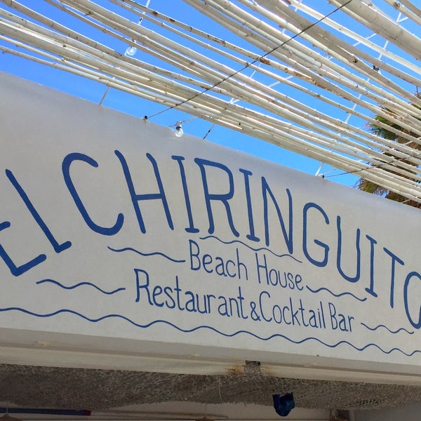 Photo taken at El Chiringuito Beach by Dirk H. on 4/30/2016