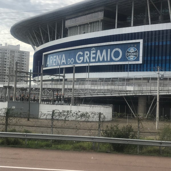 Photo taken at Arena do Grêmio by Wendrew R. on 11/28/2020