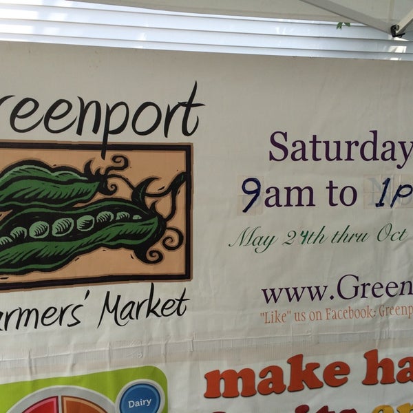 Foto diambil di Greenport Farmers Market oleh Joyce S. pada 8/23/2014