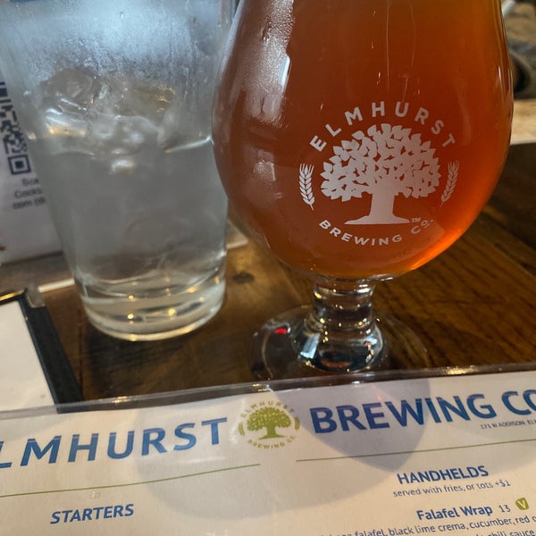 Photo taken at Elmhurst Brewing Company by Miles B. on 5/1/2022
