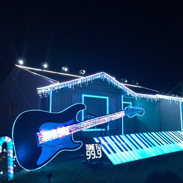 Star Wars Christmas Light Show (Now Closed) Public Art