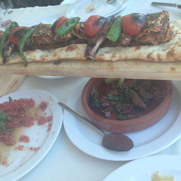 Photo taken at Adanalı Hasan Kolcuoğlu Restaurant by G. 1. on 4/11/2013