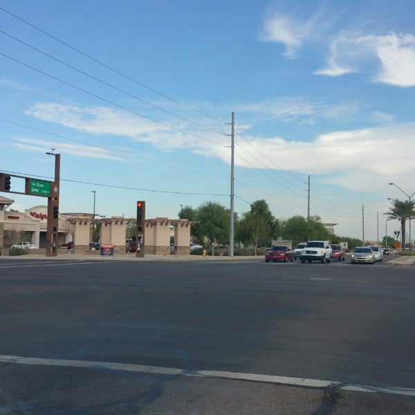 N. Estrella Pkwy. and W. Van Buren St. Central Goodyear Intersection