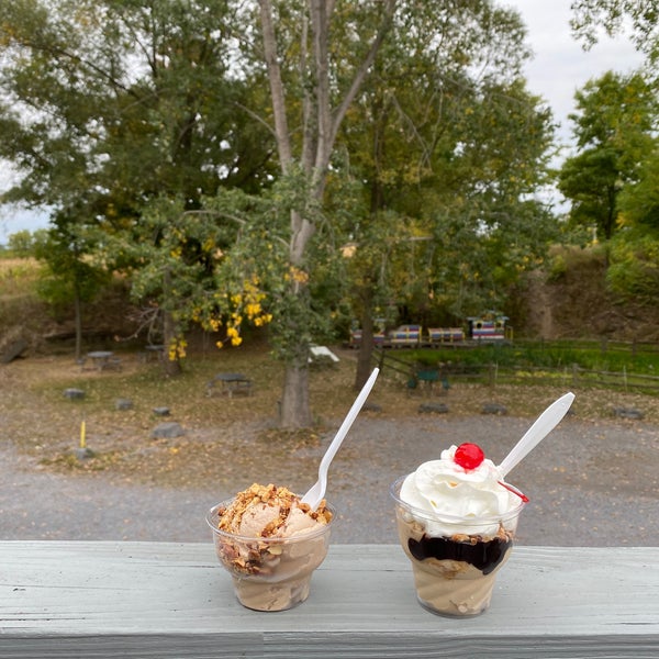 Photo taken at Cayuga Lake Creamery by Joyce L. on 9/17/2020