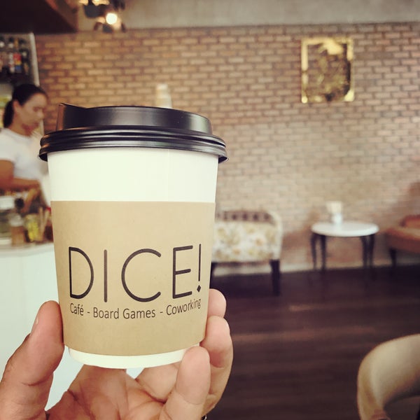 Photo taken at Dice! Cafe by กะหลั่วเป็ด D. on 5/29/2019
