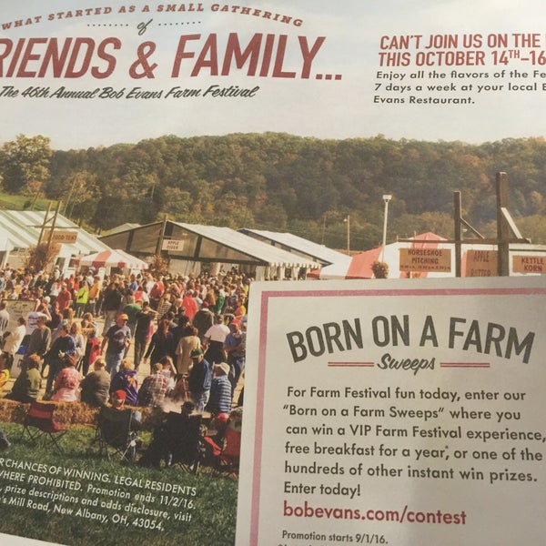 Bob Evans Restaurant American Restaurant in Mount Vernon