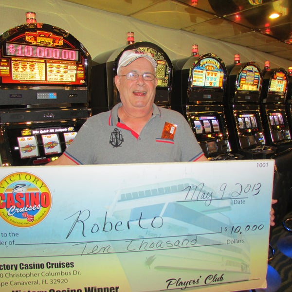 Roberto rocked the slots last night with this $10,000 jackpot!~ Congratulations Roberto!