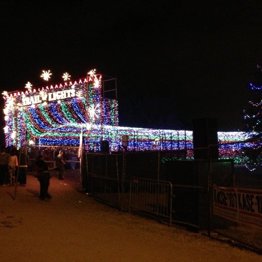 Photo taken at Austin Trail of Lights by Teresa L. on 12/23/2012