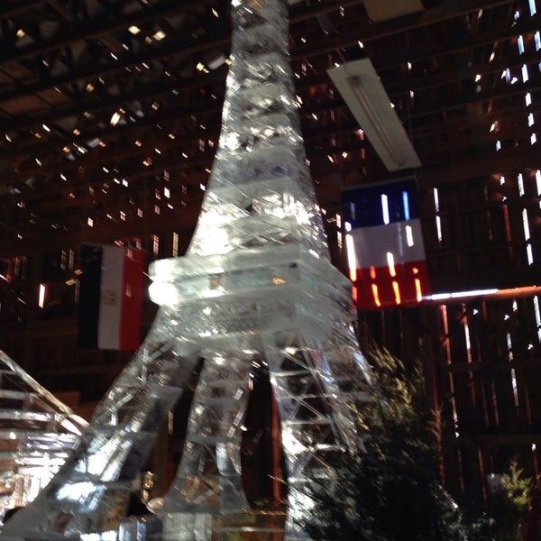 Janie S Pocono Mountain Garden Ice Sculptures At Crystal Cabin