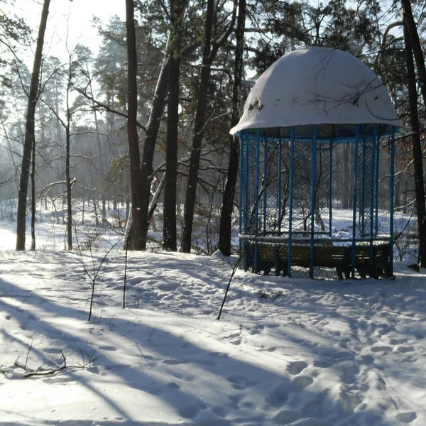 Боржоми беседка зимой
