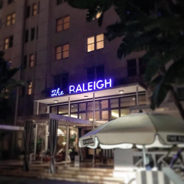 Photo taken at The Raleigh Hotel by Clayton C. on 12/6/2015
