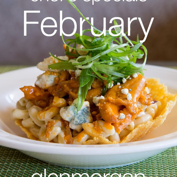 Fresh for #February, Executive Chef Bob Williams has crafted three special additions to the dinner and dessert menus, including Buffalo Chicken Mac n’ Cheese... http://ow.ly/MjbC308A6C9