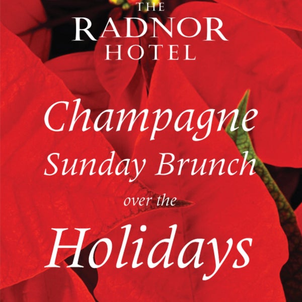Join The Radnor for Champagne Sunday Brunch over the Holidays! Make memories while savoring full plates of your favorite holiday dishes in a warm & festive setting. http://ow.ly/6v5h30gHPSD