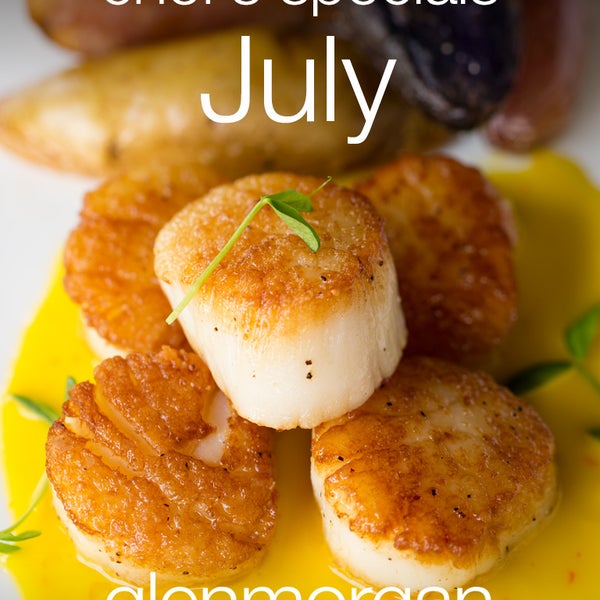 Join Glenmorgan in July and enjoy Executive Chef Bob Williams’ monthly additions to the dinner and dessert menus including Seared Jumbo Sea Scallops... http://ow.ly/Xx7l301QSrY