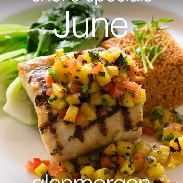 Join Glenmorgan in June, sit outside, and enjoy four special additions to the dinner and dessert menus including Grilled Mahi Mahi... http://ow.ly/wMiF300Yq57