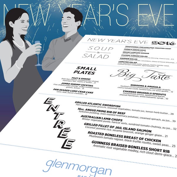 Glenmorgan invites you to bid farewell to 2016 with a decadent menu designed for indulgence on New Year's Eve... http://ow.ly/dm56307lJee