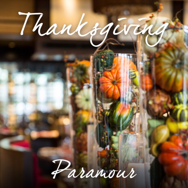 Celebrate #Thanksgiving 2018 at Paramour! In addition to their a la carte menu, they've prepared a special 3-Course Prix Fixe Menu so you can enjoy their version of traditional favorites. 610-977-0600
