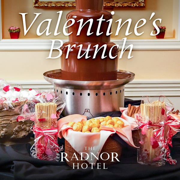 Treat your sweetheart to a special Valentine’s Day-themed Champagne Sunday Brunch at The Radnor on Sun, Feb 9, 2020 from 10am-2pm. Perfect for families and gathering with friends, too! 610-341-3188 ❤️