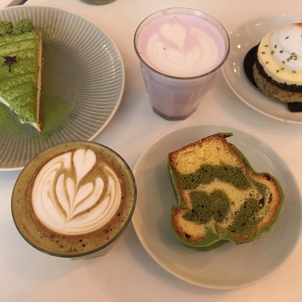 Photo taken at Umami Matcha Café by Claire on 3/22/2017
