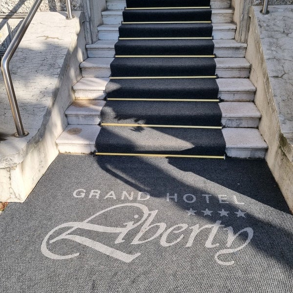 Photo taken at Grand Hotel Liberty by Giorgio M. on 2/7/2022