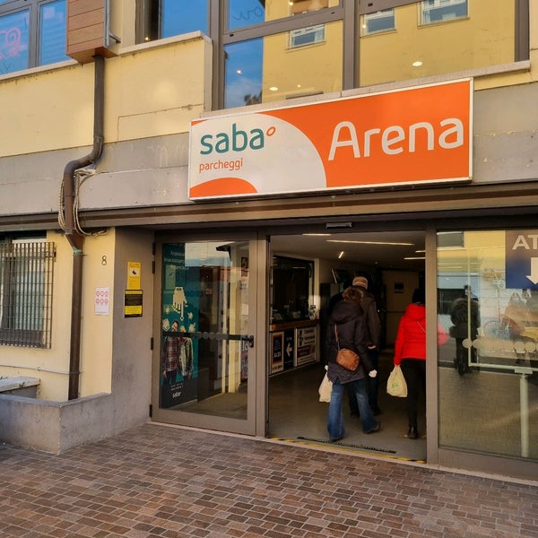 Photo taken at Parcheggio Saba Arena by Giorgio M. on 1/31/2022