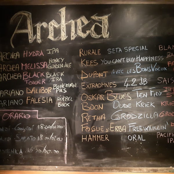 รูปภาพถ่ายที่ Archea Brewery โดย Giorgio M. เมื่อ 3/2/2019