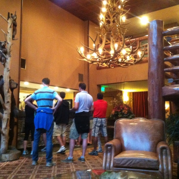 Photo taken at The Lodge at Jackson Hole by Chris on 8/25/2013