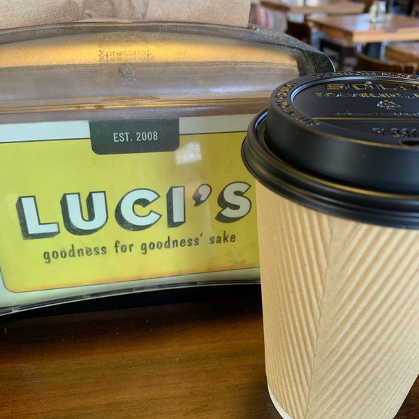 Photo taken at Luci&#39;s Healthy Marketplace by Sameer R. on 3/7/2020