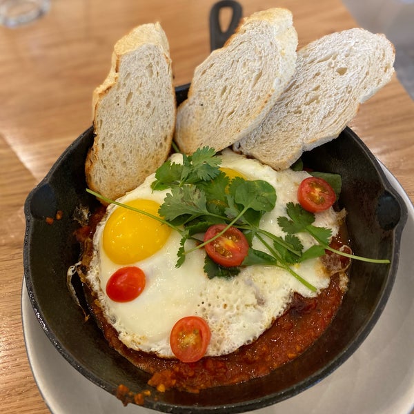 Harsissa Shakshuka is a must try!