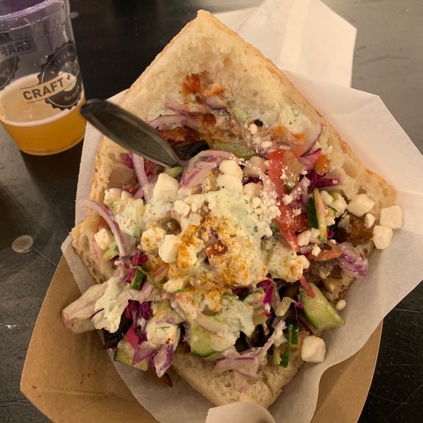 Photo taken at Kotti Berliner Döner Kebab by Leah M. on 3/9/2020