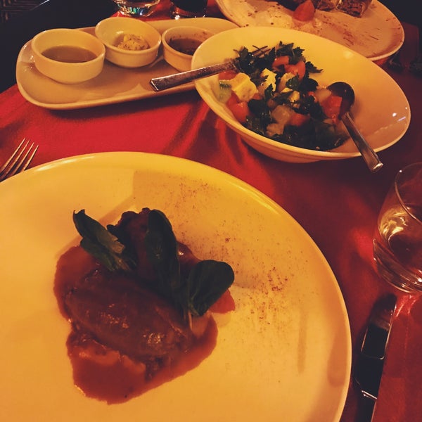 Photo taken at Margaux Restaurant by Güliz A. on 1/14/2017
