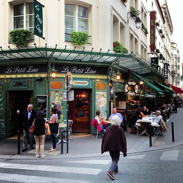 Le Petit Zinc Now Closed Brasserie In Saint Germain Des Prés