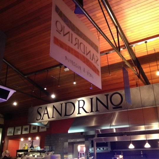 Photo taken at Sandrino Cafe &amp; Pizzeria by Marcello M. on 11/29/2012