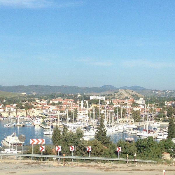 Photo taken at Teos Marina by Arzu Ş. on 4/28/2013
