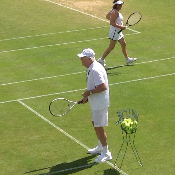 Photo taken at The Wimbledon Club by Takeshi I. on 6/29/2014