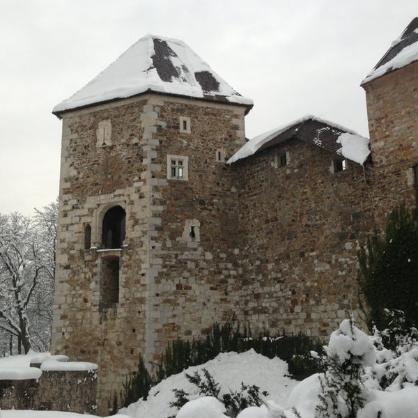 Photo taken at Ljubljana Castle by Ron P. on 1/17/2013