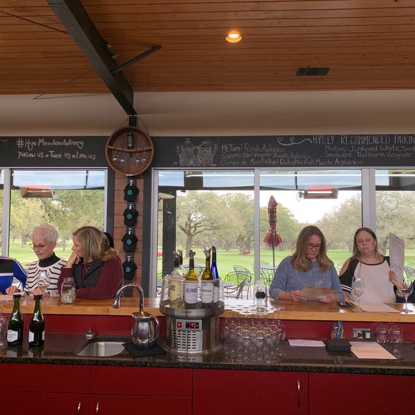 Photo taken at Hye Meadow Winery by Ana R. on 3/15/2019
