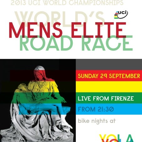 york lane open this sunday night for the Cycling World Road Race . Doors open 930pm