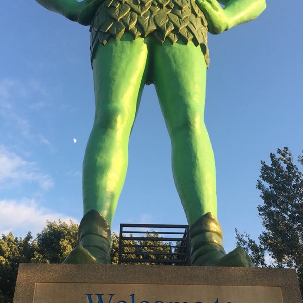Photo taken at Jolly Green Giant Statue by Alyssa K. on 7/11/2019