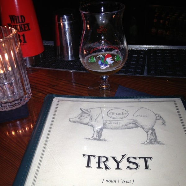 Photo taken at Tryst by Cydni G. on 3/21/2013