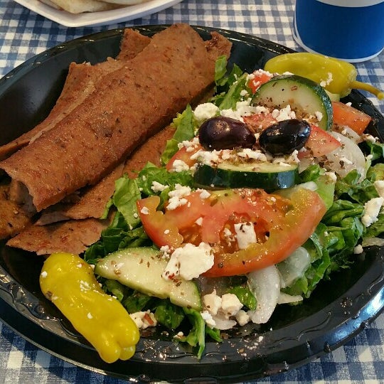 Photo taken at Greek Island Cafe by Gary M. on 8/14/2015