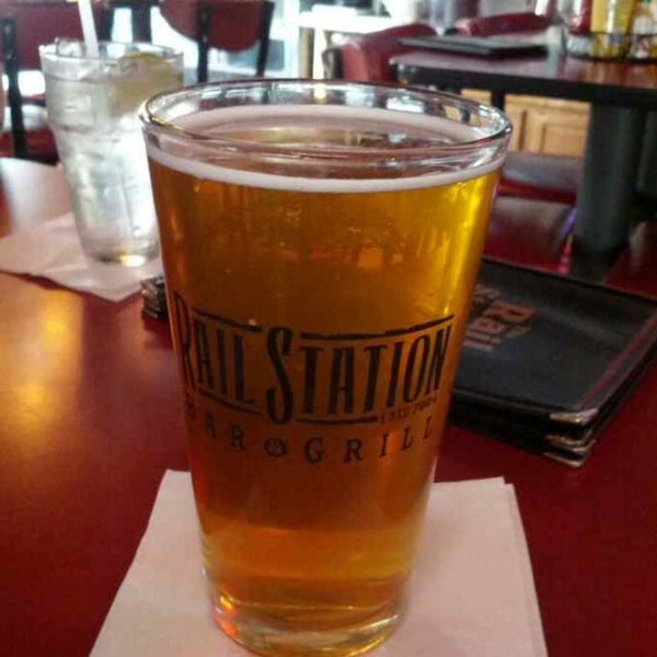 Photo taken at The Rail Station Bar and Grill by John P. on 4/29/2013