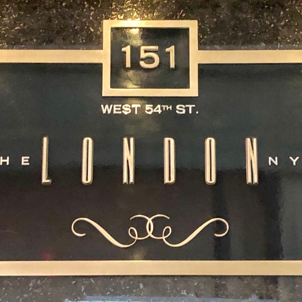 Photo taken at The London NYC by ALBERT ア. on 12/31/2018